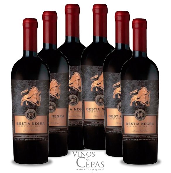 6 Bestia Negra Gran Reserva Carmenere