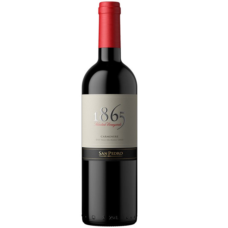 VINO 1865 SELECTED VINEYARD CARMENERE 750CC
