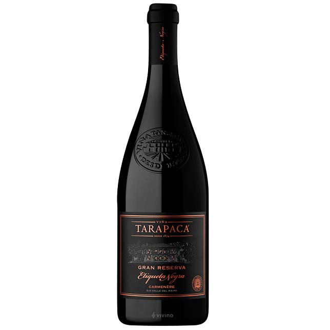 Tarapacá Gran Reserva etiqueta negra carmenere