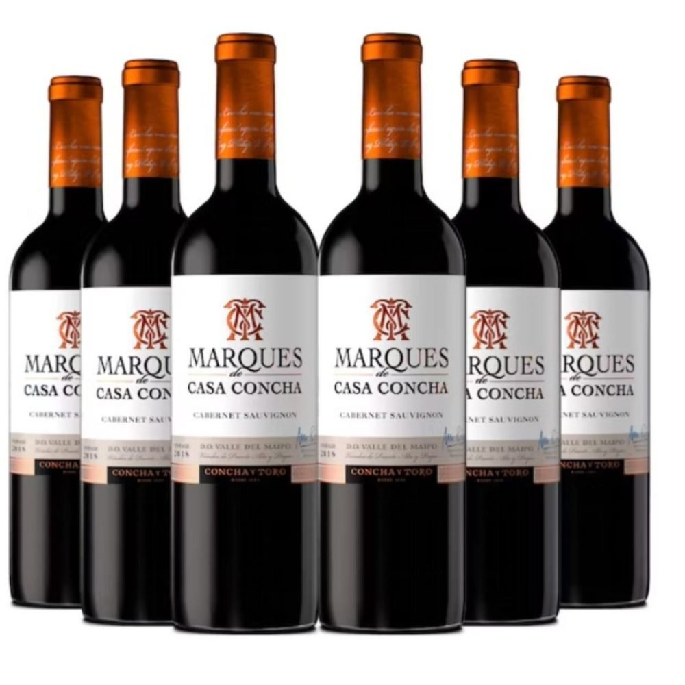 6 MARQUES DE CASA CONCHA CABERNET SAUVIGNON