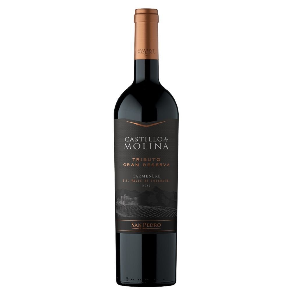 Vino Castillo de Molina Tributo Gran Rsva Carmenere 750cc