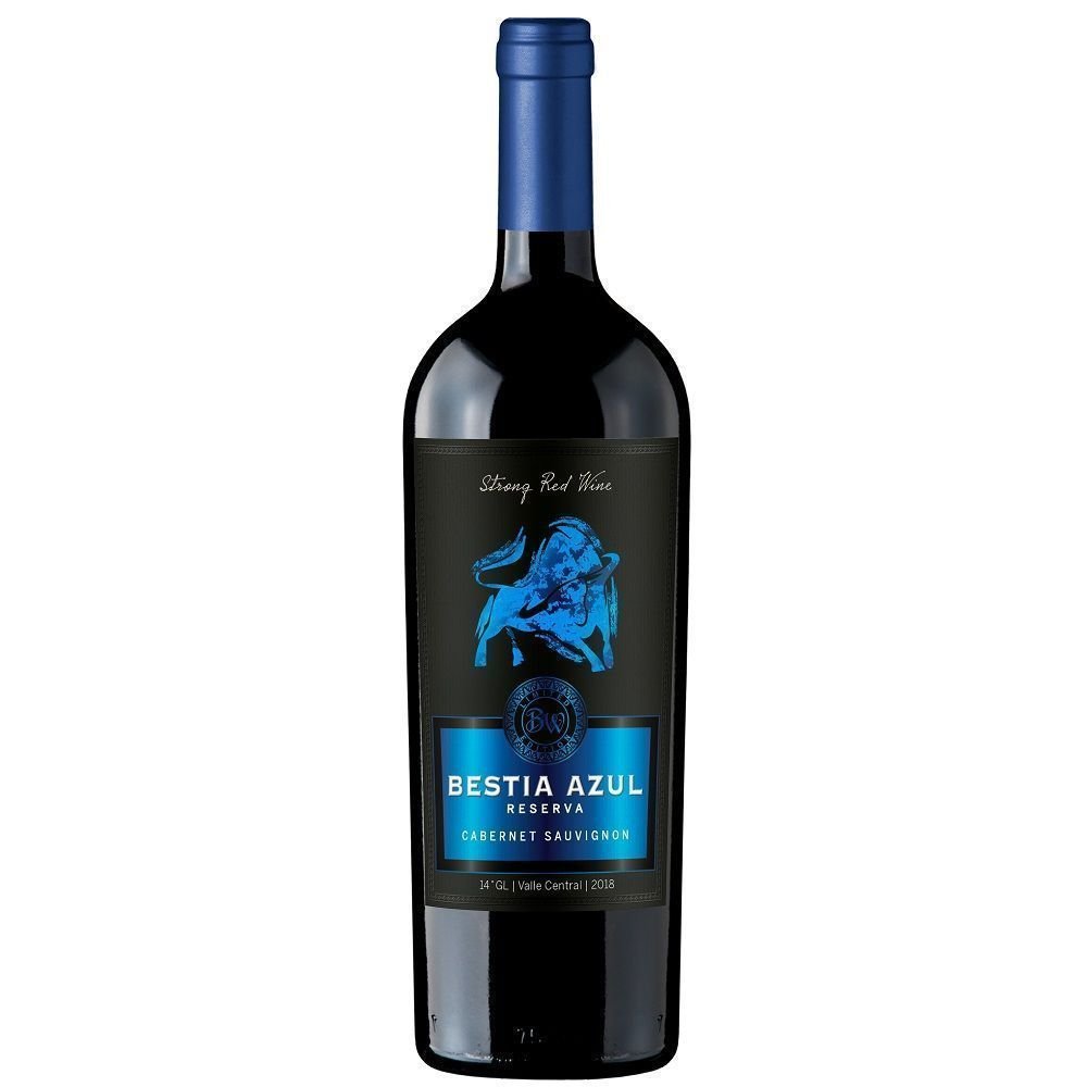 Vino Bestia Azul Cabernet Sauvignon Reserva 750cc