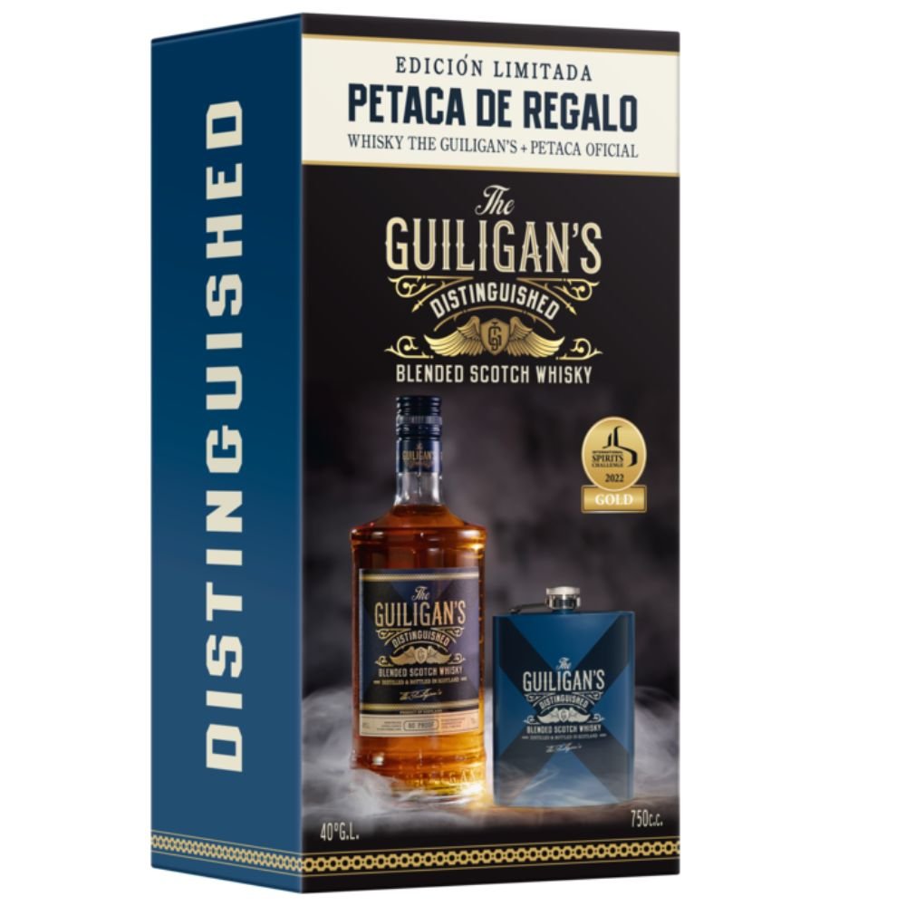 Pack Whisky The Guiligan's + Petaca