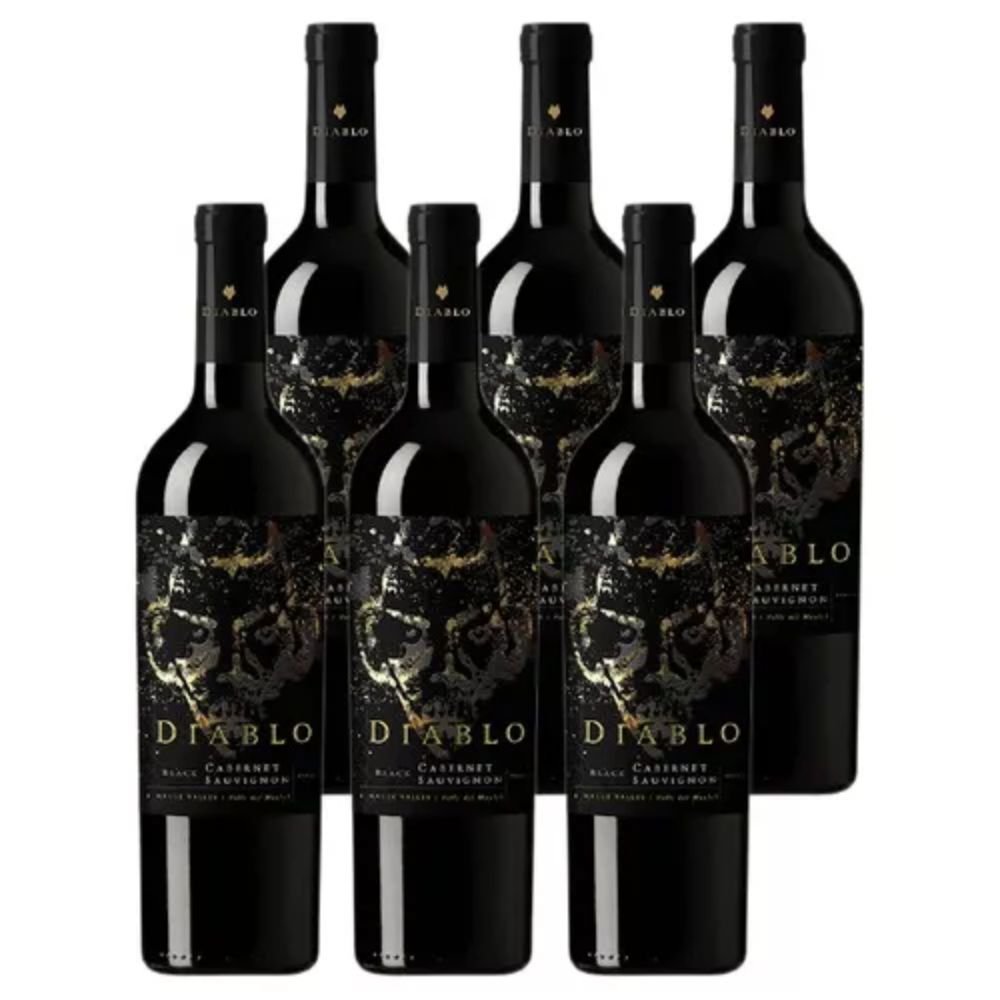 6 Vinos Diablo Cabernet Sauvignon