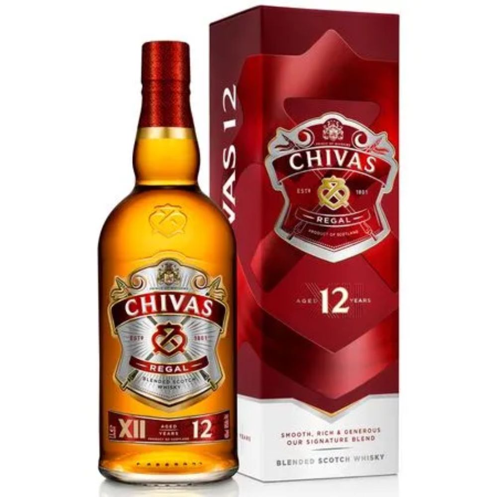 Whisky Chivas Regal 12 Años 1 Litro
