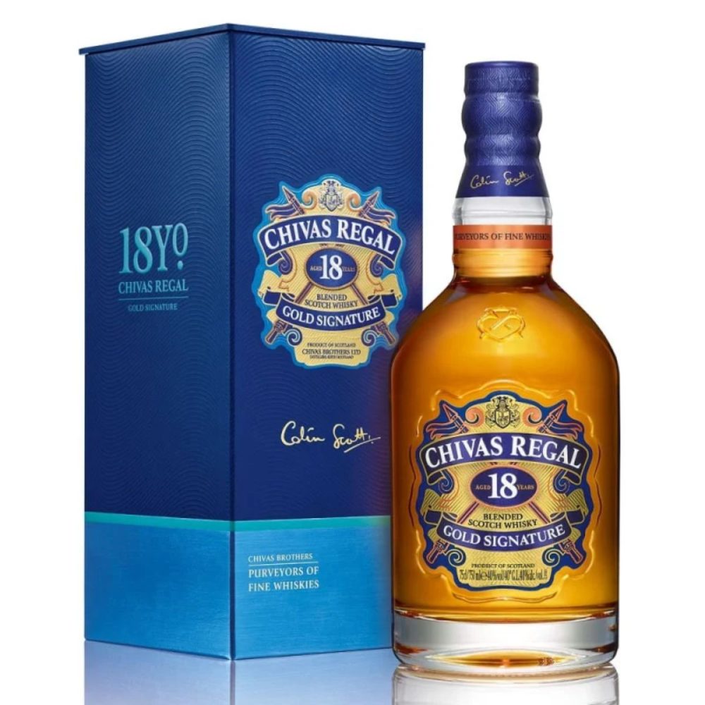 Whisky Chivas Regal 18 Años 750ml Gold Signature Original