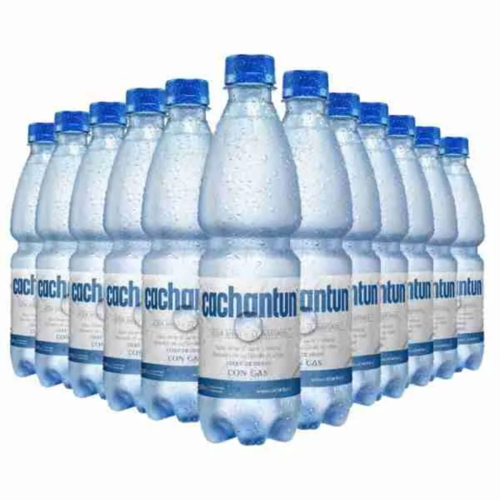 Agua Cachantun Con Gas 600 Ml Pack X12 Unidades