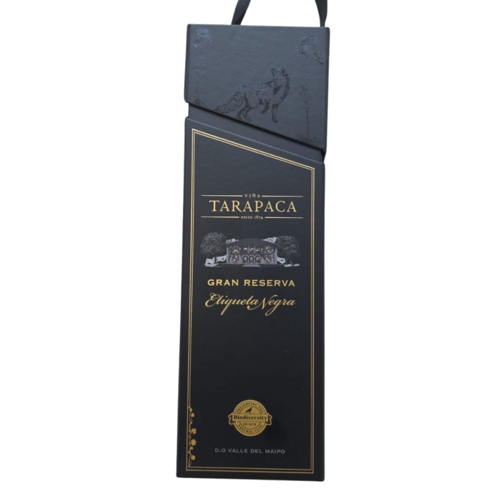 Estuche Vino Tinto Tarapacá Gran Reserva C.S 2021 Botella 750ml
