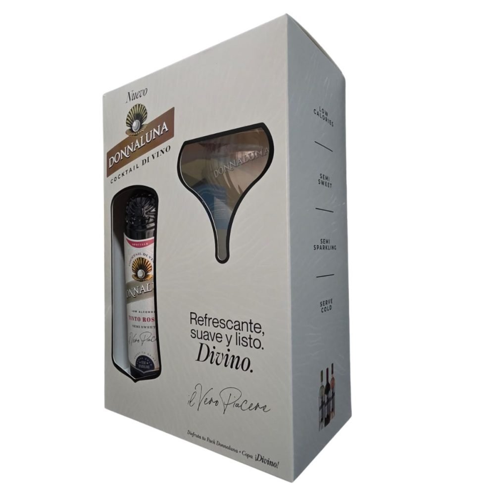 Pack Donnaluna Tinto Rosso+Copon