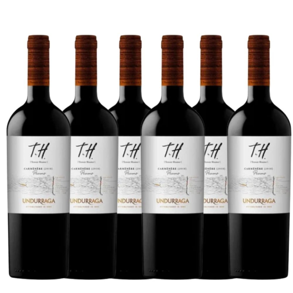 6x Vino Undurraga Th - Carmenere Peumo - 750ml